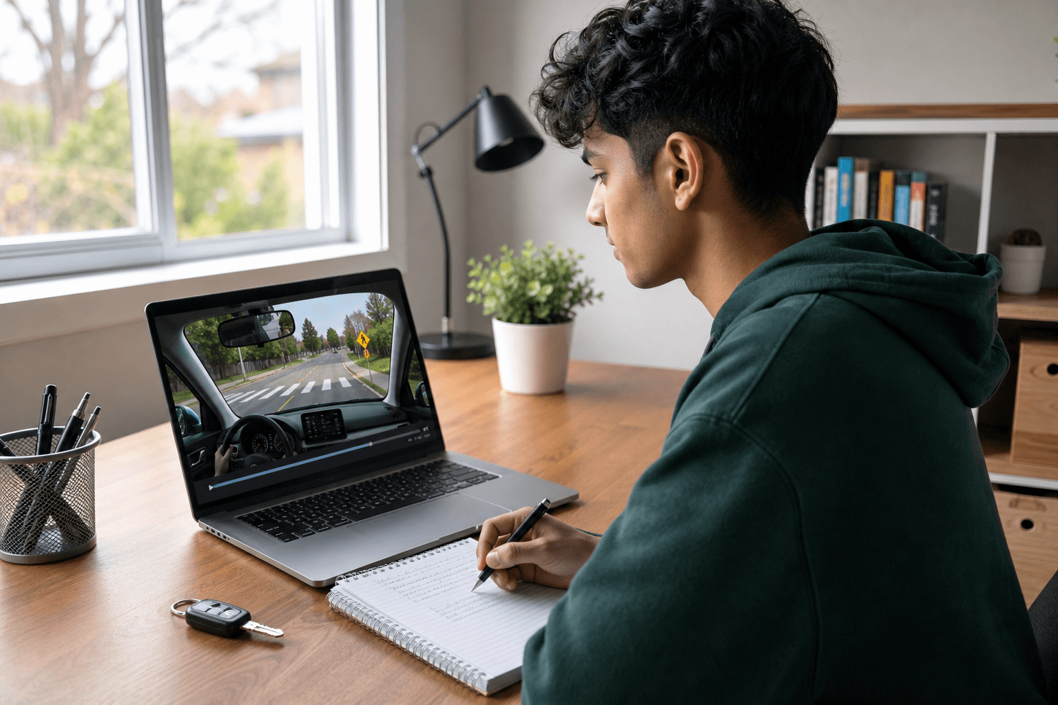 20-Hour E-Learning: 4 Steps to In-Car Lessons
